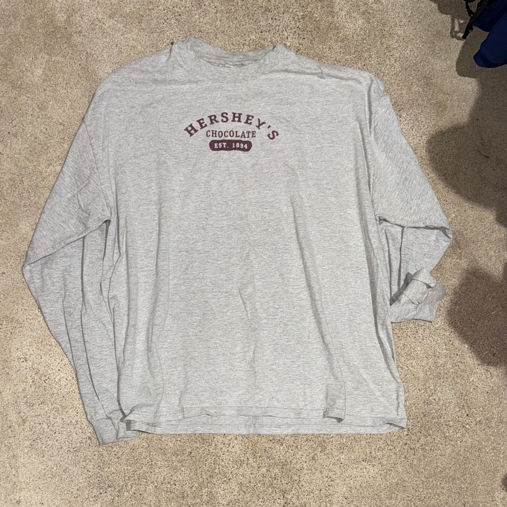 Vintage 90’s Hanes Hershey’s Chocolate Beefy-T Long Sleeve Shirt